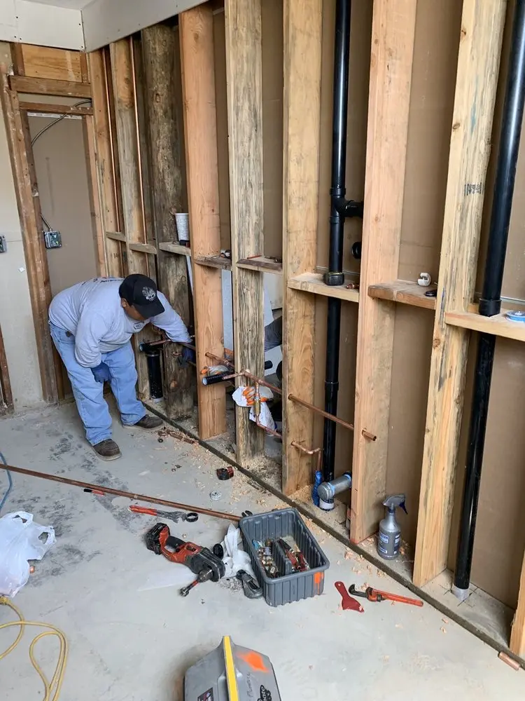 Commercial rough-in plumbing for Commercial Plumbing in Glocester